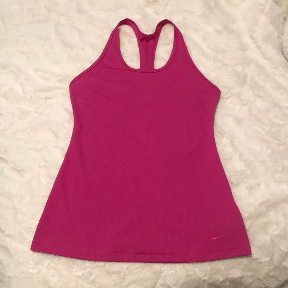 Pink/Magenta Nike Workout Tank